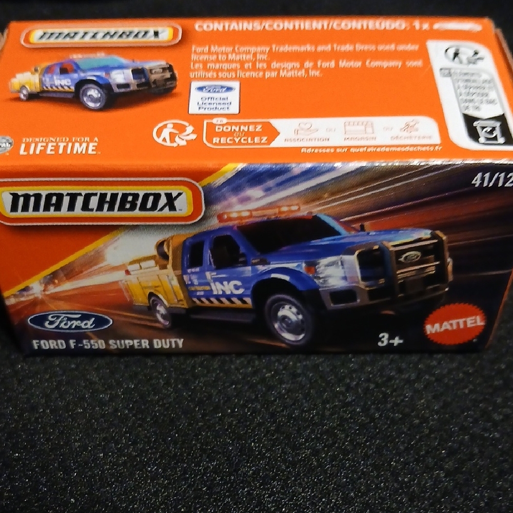 Matchbox Ford F-550 Super Duty  Truck